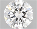 Natural Diamond 0.80 Carats, Round with Excellent Cut, D Color, VVS1 Clarity and Certified by GIA