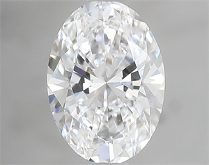 Picture of Natural Diamond 1.01 Carats, Oval with  Cut, D Color, VS1 Clarity and Certified by GIA