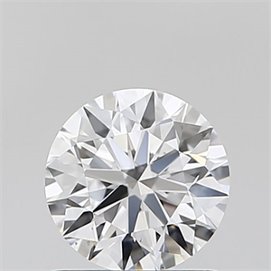 Picture of Lab Grown Diamond 0.80 Carats, Round with Ideal Cut, D Color, VVS1 Clarity and Certified by IGI