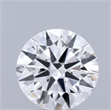 Lab Grown Diamond 1.40 Carats, Round with Ideal Cut, D Color, VS1 Clarity and Certified by IGI
