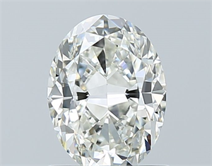 Picture of Natural Diamond 1.01 Carats, Oval with  Cut, I Color, VVS2 Clarity and Certified by GIA