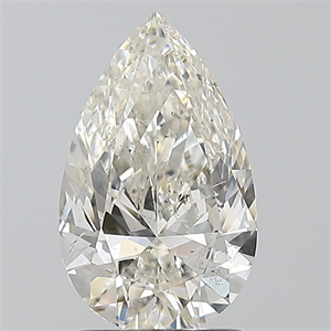 Foto Diamante Natural 1.51 quilates, De pera , Color I, claridad SI2 y certificado HRD de