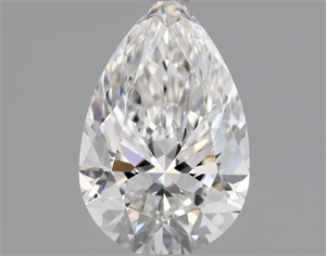 Picture of Natural Diamond 0.60 Carats, Pear with  Cut, F Color, VVS1 Clarity and Certified by GIA