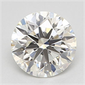Diamante Natural 0.50 quilates, Redondo , Color J, claridad VVS1 y certificado GIA