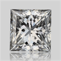 Diamante Natural 0.71 quilates, Princesa , Color E, claridad SI1 y certificado GIA