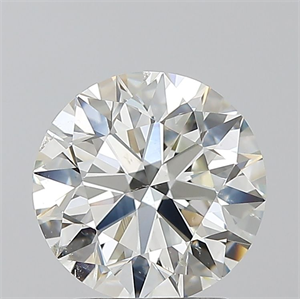 Foto Diamante Natural 2.01 quilates, Redondo , Color I, claridad SI1 y certificado GIA de