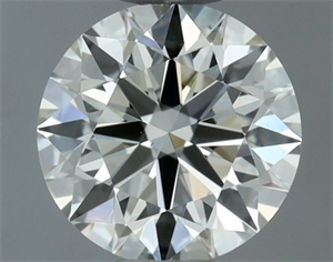 Foto Diamante Natural 0.60 quilates, Redondo , Color J, claridad VS1 y certificado IGI de