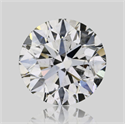 Natural Diamond 0.70 Carats, Round with Excellent Cut, H Color, SI2 Clarity and Certified by GIA