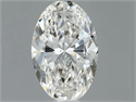 Diamante Natural 0.56 quilates, Ovalado , Color H, claridad SI2 y certificado GIA