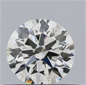 Diamante Natural 0.41 quilates, Redondo , Color K, claridad SI2 y certificado GIA