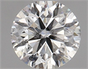 Natural Diamond 0.80 Carats, Round with Very Good Cut, G Color, SI2 Clarity and Certified by IGI