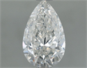 Natural Diamond 1.02 Carats, Pear with  Cut, G Color, SI2 Clarity and Certified by IGI