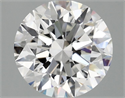 Del inventario de diamantes de laboratorio, 2.46 quilates, Redondo , Color F, claridad VS1 y certificado IGI
