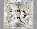 Natural Diamond 1.51 Carats, Princess with  Cut, J Color, VS1 Clarity and Certified by GIA