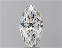 Natural Diamond 4.02 Carats, Marquise with  Cut, D Color, VS2 Clarity and Certified by GIA