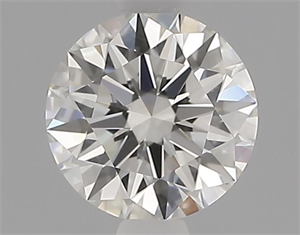 Picture of Natural Diamond 1.05 Carats, Round with Excellent Cut, I Color, VVS1 Clarity and Certified by IGI
