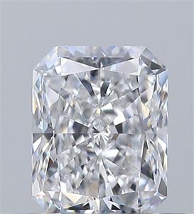 Foto Diamante Natural 0.50 quilates, Radiante , Color D, claridad VS2 y certificado GIA de