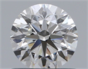 Diamante Natural 0.61 quilates, Redondo , Color F, claridad VVS2 y certificado GIA