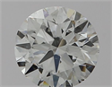 Diamante Natural 0.50 quilates, Redondo , Color E, claridad SI1 y certificado GIA
