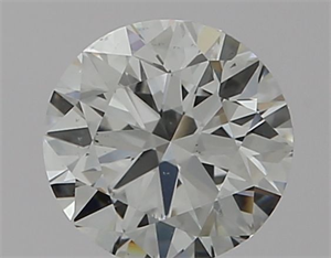 Foto Diamante Natural 0.50 quilates, Redondo , Color E, claridad SI1 y certificado GIA de