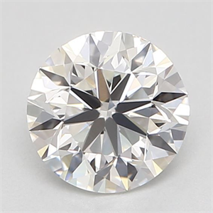 Picture of Natural Diamond 0.50 Carats, Round with Very Good Cut, F Color, SI1 Clarity and Certified by GIA