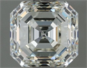 Natural Diamond 1.01 Carats, Asscher with  Cut, I Color, VS1 Clarity and Certified by IGI
