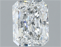 Diamante Natural 0.91 quilates, Radiante , Color D, claridad SI1 y certificado HRD