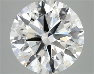 Picture of Lab Grown Diamond 5.02 Carats, Round with Ideal Cut, F Color, VVS2 Clarity and Certified by IGI