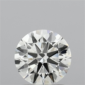 Picture of Lab Grown Diamond 1.29 Carats, Round with Ideal Cut, F Color, VS1 Clarity and Certified by IGI