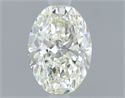 Diamante Natural 0.40 quilates, Ovalado , Color J, claridad VVS2 y certificado GIA