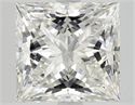 Natural Diamond 2.01 Carats, Princess with  Cut, G Color, VS2 Clarity and Certified by GIA