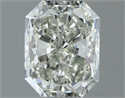 Natural Diamond 1.01 Carats, Radiant with  Cut, J Color, VS2 Clarity and Certified by IGI
