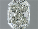 Natural Diamond 1.01 Carats, Radiant with  Cut, J Color, VS2 Clarity and Certified by IGI