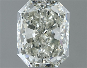 Picture of Natural Diamond 1.01 Carats, Radiant with  Cut, J Color, VS2 Clarity and Certified by IGI