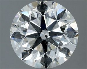 Foto Diamante Natural 2.00 quilates, Redondo , Color H, claridad SI2 y certificado IGI de