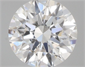 Diamante Natural 0.41 quilates, Redondo , Color F, claridad VS2 y certificado GIA