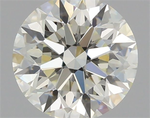 Picture of Natural Diamond 0.76 Carats, Round with Very Good Cut, J Color, VVS1 Clarity and Certified by GIA