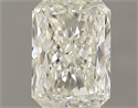 Natural Diamond 0.90 Carats, Radiant with  Cut, J Color, IF Clarity and Certified by GIA