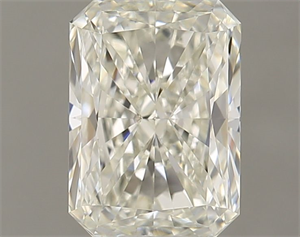 Picture of Natural Diamond 0.90 Carats, Radiant with  Cut, J Color, IF Clarity and Certified by GIA