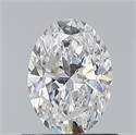 Diamante Natural 0.70 quilates, Ovalado , Color D, claridad VS2 y certificado GIA