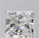 Diamante Natural 1.01 quilates, Princesa , Color F, claridad SI2 y certificado GIA