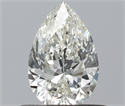 Natural Diamond 0.51 Carats, Pear with  Cut, I Color, VVS1 Clarity and Certified by IGI