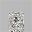 Diamante Natural 0.51 quilates, Radiante , Color I, claridad SI1 y certificado GIA