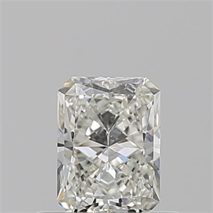 Foto Diamante Natural 0.51 quilates, Radiante , Color I, claridad SI1 y certificado GIA de