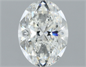 Natural Diamond 1.20 Carats, Oval with  Cut, E Color, VS1 Clarity and Certified by GIA