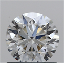 Natural Diamond 0.70 Carats, Round with Excellent Cut, I Color, VVS1 Clarity and Certified by GIA