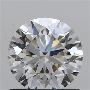 Picture of Natural Diamond 0.70 Carats, Round with Excellent Cut, I Color, VVS1 Clarity and Certified by GIA