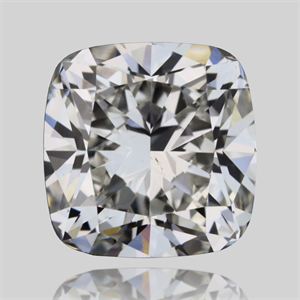 Picture of Natural Diamond 0.51 Carats, Cushion with  Cut, I Color, VS2 Clarity and Certified by GIA
