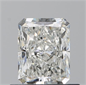 Natural Diamond 0.71 Carats, Radiant with  Cut, H Color, VVS2 Clarity and Certified by GIA