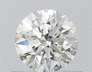 Foto Diamante Natural 0.50 quilates, Redondo , Color H, claridad VS1 y certificado GIA de